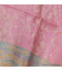 Châle en soie de bambou turquoise rose Pashminas pure soie CFB1