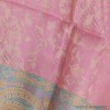 Châle en soie de bambou turquoise rose Pashminas pure soie CFB1