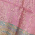 Châle en soie de bambou turquoise rose - Châle en Bambou écologique
