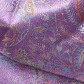 Etole femme en soie violet pourpre - Etoles en soie naturelle