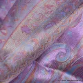 Etole femme en soie violet pourpre - Etoles en soie naturelle