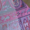 Pashmina femme en soie turquoise rose Tous les pashminas CSS64