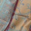Pashmina femme en soie marron bleu Tous les pashminas CSS66