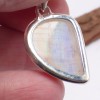 Pendentif Pierre de lune forme larme Bijoux en Pierre de lune CWA12.19