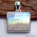 Pendentif Pierre de lune UNIQUE  Bijoux en Pierre de lune CWA12.20
