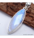 Pendentif Marquise Pierre de lune bleue Bijoux en Pierre de lune CWA12.23