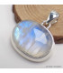 Pendentif oval Péristérite grade AAA Bijoux en Pierre de lune CWA12.24