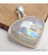 Pendentif goutte Pierre de lune Rainbow Bijoux en Pierre de lune CWA12.25