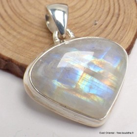 Pendentif goutte Pierre de lune Rainbow Bijoux en Pierre de lune CWA12.25