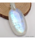 Pendentif Authentique Pierre de lune bleue grade AAA Bijoux en Pierre de lune CWA12.26