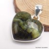 Petit pendentif Coeur en Opale verte Pendentifs pierres naturelles CWA28.5