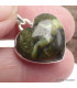 Petit pendentif Coeur en Opale verte Pendentifs pierres naturelles CWA28.5