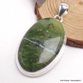 Pendentif Opale verte oval Pendentifs pierres naturelles CWA28.6