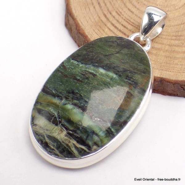 Pendentif pierre Opale verte impériale Pendentifs pierres naturelles CWA28.8