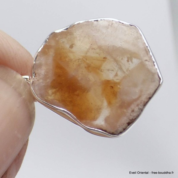 Pendentif Authentique citrine naturelle Pendentifs pierres naturelles BK95.5