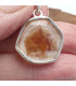 Pendentif Authentique pierre stalactite citrine naturelle Pendentifs pierres naturelles BK95.6