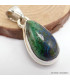 Petit pendentif Azurite malachite forme goutte Bijoux en Azurite Malachite LAM36.9