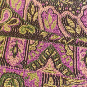 Pashmina femme pure soie noir fuschia Tous les pashminas CSS74