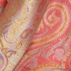 Pashmina femme pure soie rouge or Tous les pashminas CSS77