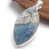 Bijou Pendentif Cyanite bleue paraiba brute marquise Pendentifs pierres naturelles LAM21.2