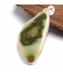 Pendentif en Jaspe Impérial dégradé de vert Pendentifs pierres naturelles XV16.3