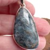 Rare pendentif Pyrite sur Cyanite aymétrique Pendentifs pierres naturelles LAM33.1