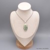 Grand pendentif oval allongé en Mariposite Bijoux en Mariposite LAM45