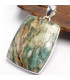 Gros Pendentif pierre Mariposite rectangulaire Bijoux en Mariposite YM37.2
