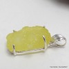 Pendentif en Brucite jaune citron Pendentifs pierres naturelles LAM38.6