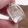 Pendentif géométrique Cristal Quartz Manifestation Bijoux en Quartz Manifestation YM85.4