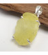 Pendentif pierre naturelle en Brucite jaune Pendentifs pierres naturelles LAM38.8