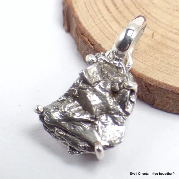 Pendentif Campo del Cielo - 3 - Pendentifs pierres naturelles