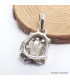 Pendentif Campo del Cielo - 4 Pendentifs pierres naturelles CWA67.4