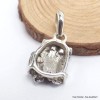 Pendentif Campo del Cielo - 4 Pendentifs pierres naturelles CWA67.4