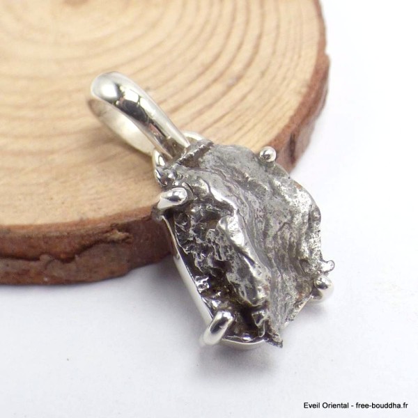Pendentif Campo del Cielo - 5 Pendentifs pierres naturelles CWA67.5