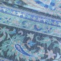 Châle écologique soie de bambou motif floral Pashminas pure soie CFB13