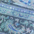 Châle écologique soie de bambou motif floral - Châle en Bambou écologique