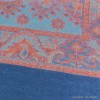 Châle écologique soie de bambou turquoise rouge Pashminas pure soie CFB14