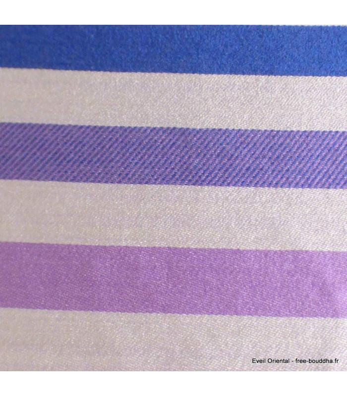 Châle en soie rose pâle rayures Tous les pashminas CSS85