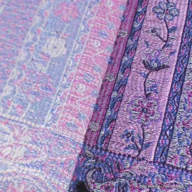 Etole pour femme soie naturelle violet mauve - Etoles en soie naturelle