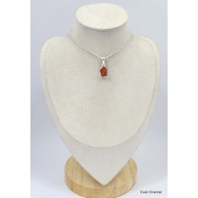 Pendentif authentique Opale de feu Pendentifs pierres naturelles KC8.5