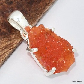 Pendentif authentique opale mexicaine Pendentifs pierres naturelles KC8.7
