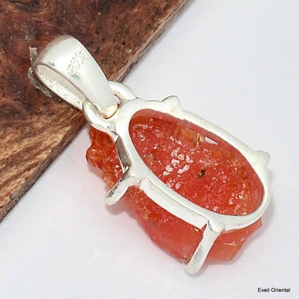 Pendentif authentique opale mexicaine Pendentifs pierres naturelles KC8.7