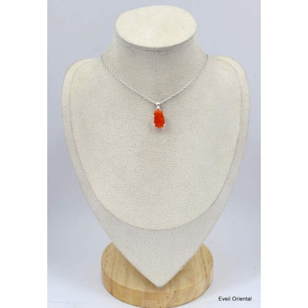 Pendentif authentique opale mexicaine Pendentifs pierres naturelles KC8.7