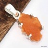 Pendentif authentique opale mexicaine serti griffes Pendentifs pierres naturelles KC8.8