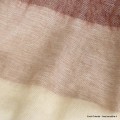 Châle népalais en laine de yack marron beige Tous les pashminas CPLY230