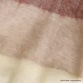 Châle népalais en laine de yack marron beige - Châles laine de yak