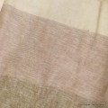 Châle nepalais rayures beige jaune Tous les pashminas CPLY236