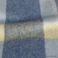 Châle écharpe Homme bleu à carreaux Echarpe pour Homme HOM13