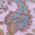 Châle violet parme en laine duvet - Châles en laine faits main